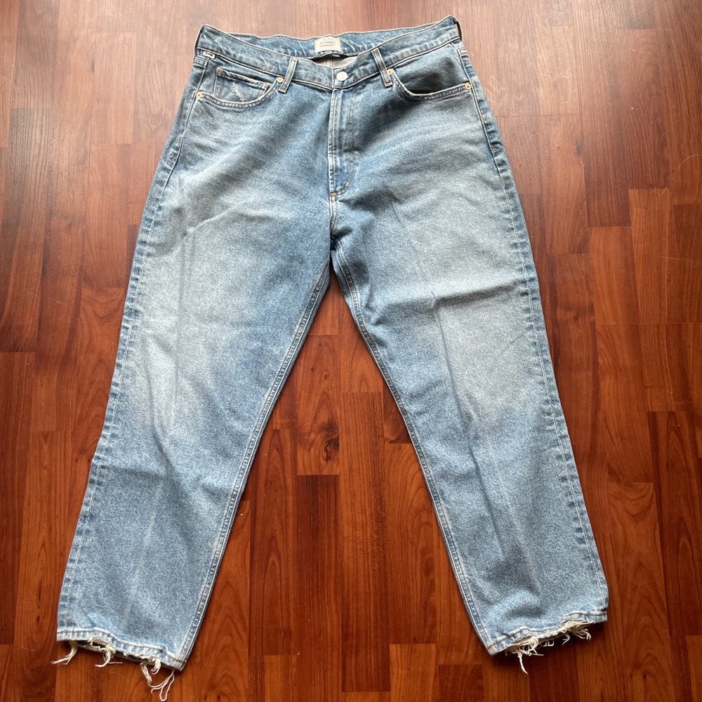 Citizens Of Humanity High Rise Blue Jeans